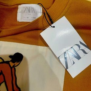 Zara 100% Cotton Sweatshirts & Hoodies